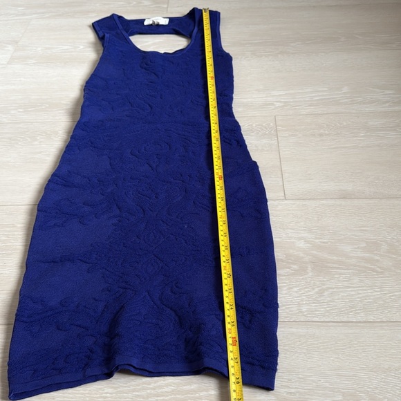 Nicole Miller Blue Sheath Dress for Cocktail - Picture 6 of 8